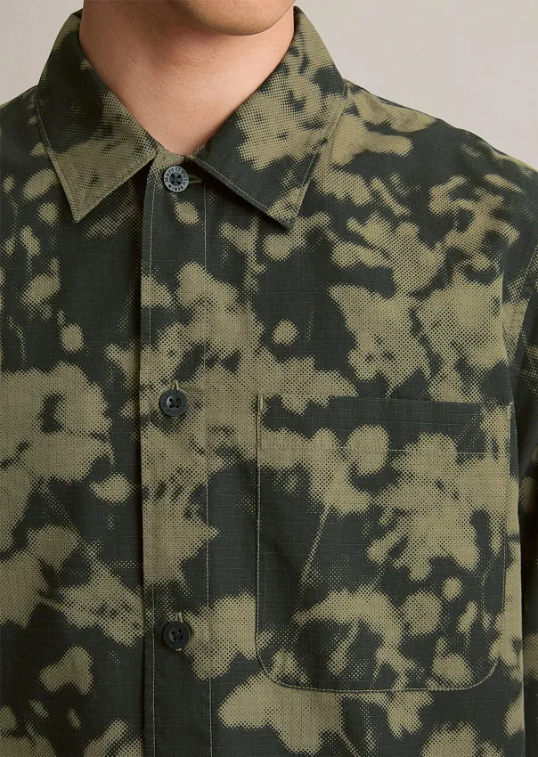 Верхняя рубашка из смесового хлопка Marc o'Polo - фото 4