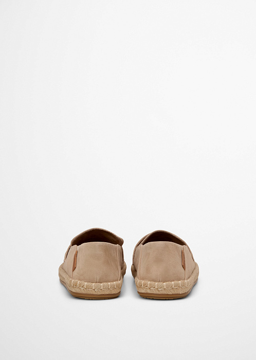 Эспадрильи из натуральной замши