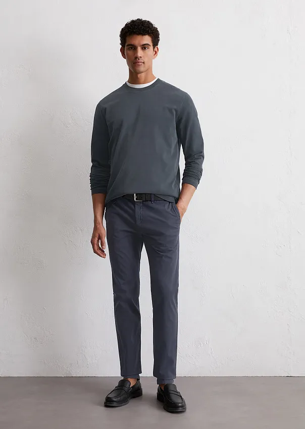 Лонгслив из органического хлопка Marc o'Polo - фото 3