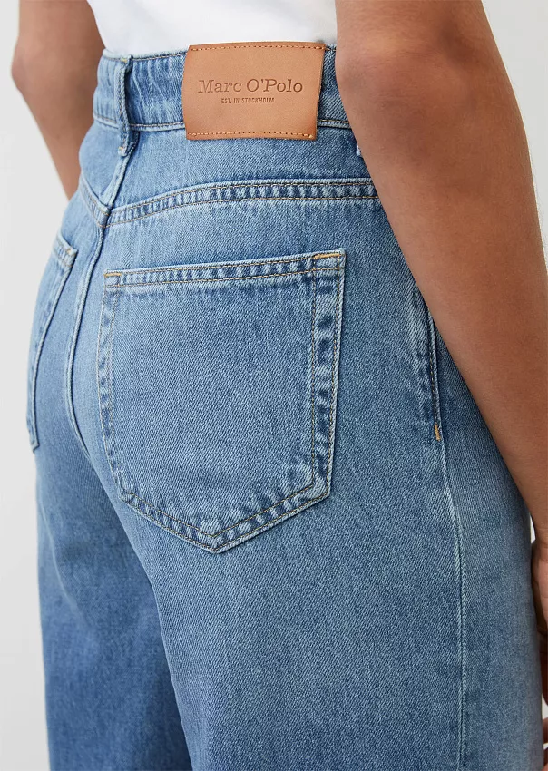 Широкие укороченные джинсы NELIS Marc o'Polo - фото 4