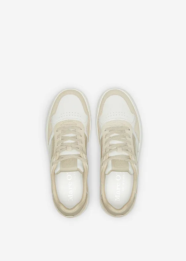 Кроссовки из натуральной кожи