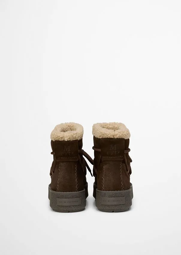 Зимние ботинки Pia из воловьей замши Marc o'Polo - фото 3