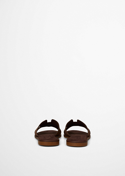 Пантолеты из натуральной замши