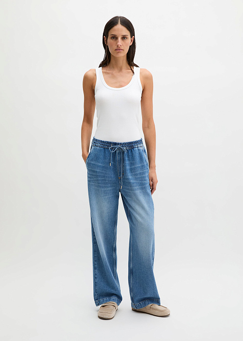 Джинсы прямые из лиоцелла TENCEL™
