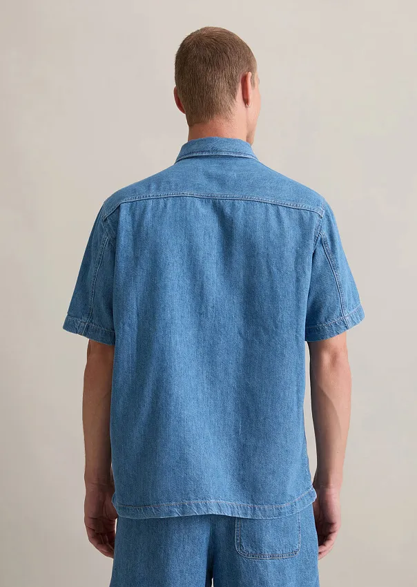 Джинсовая рубашка Marc o'Polo - фото 2