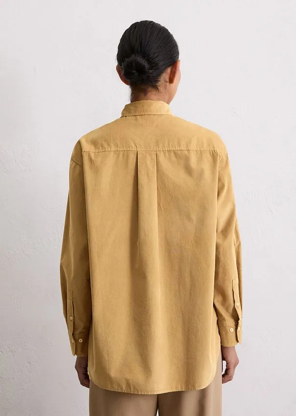 Рубашка вельветовая из органического хлопка и лиоцелла Marc o'Polo - фото 2