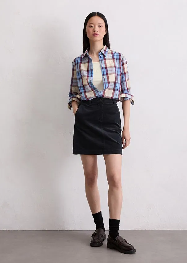 Рубашка в клетку из органического хлопка с лиоцеллом Marc o'Polo - фото 1