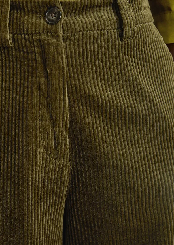 Широкие вельветовые брюки из органического хлопка Marc o'Polo - фото 4