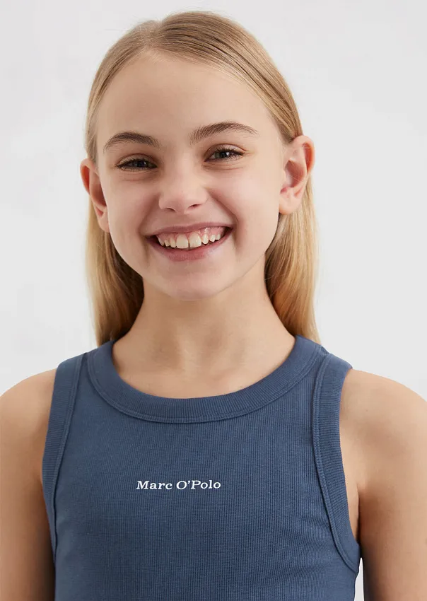 Топ из смесового хлопка Marc o'Polo - фото 3