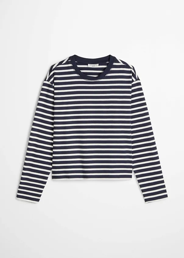 Лонгслив из органического хлопка