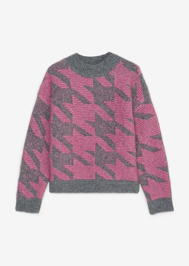 Свитер из смесовой шерсти