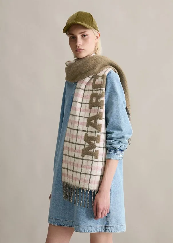 Шарф из мягкой смесовой шерсти Marc o'Polo - фото 4