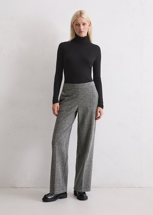 Брюки из смесового хлопка