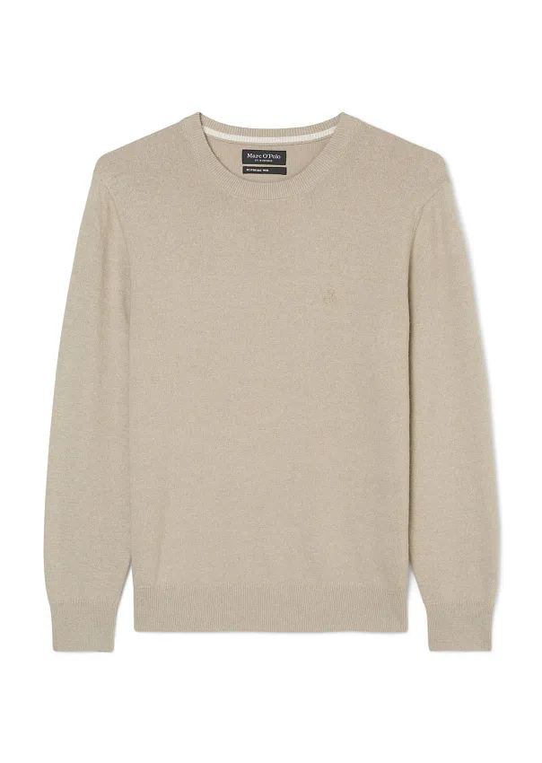 Джемпер из органического хлопка и шерсти