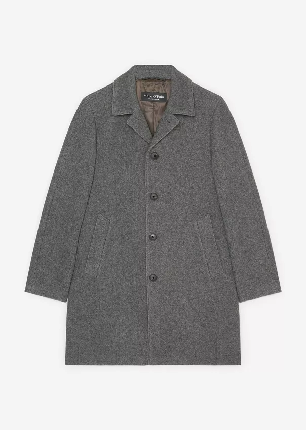Шерстяное пальто Marc o'Polo - фото 6