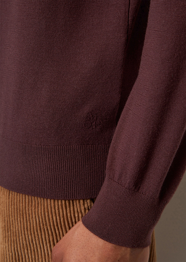 Шерстяной пуловер Marc o'Polo - фото 4