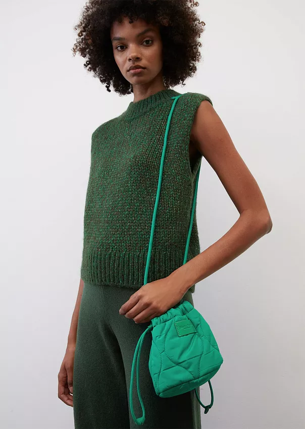 Стёганая сумка кросс-боди из переработанного полиэстера Marc o'Polo - фото 4