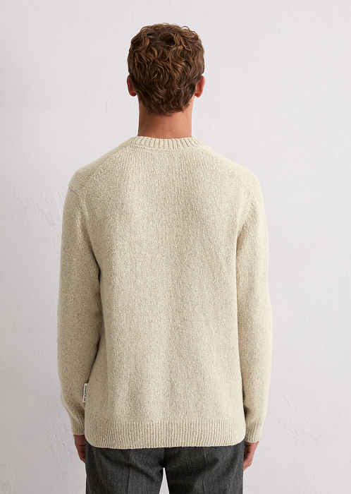 Пуловер из смесовой шерсти