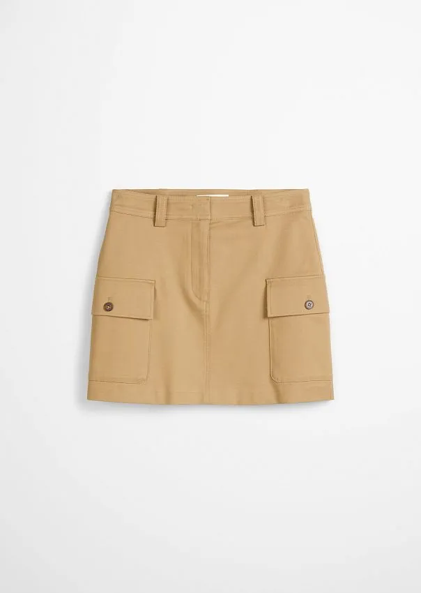 Мини-юбка из органического хлопка и лиоцелла Marc o'Polo - фото 6