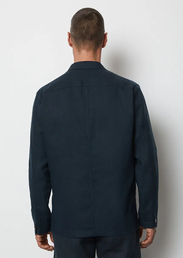 Пиджак из чистого льна