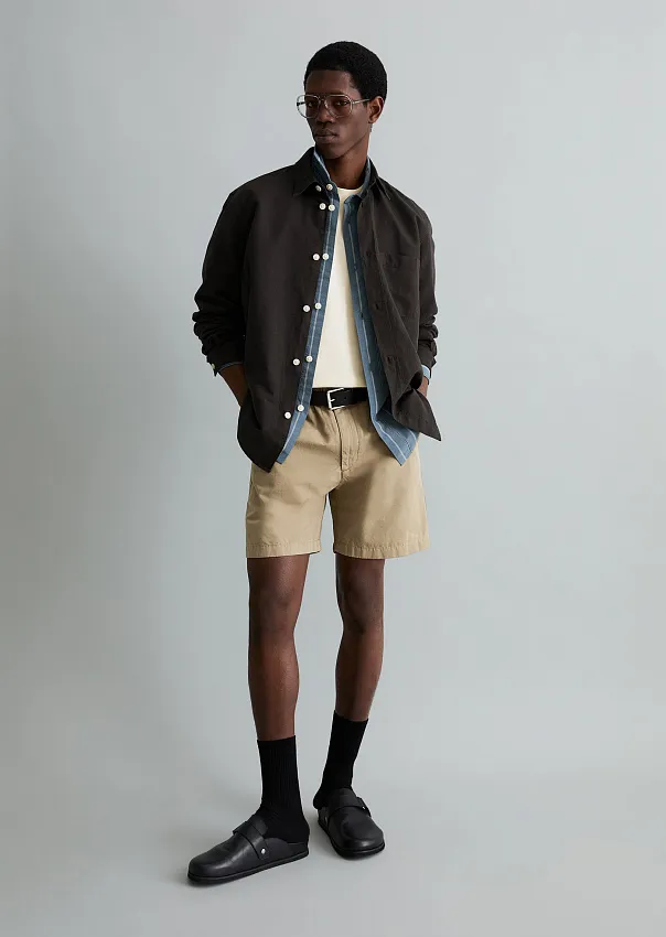 Рубашка изо льна и органического хлопка