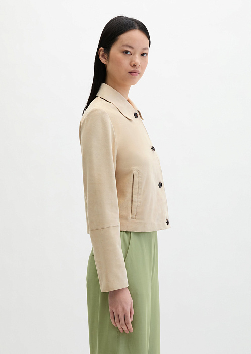 Куртка из натуральной замши