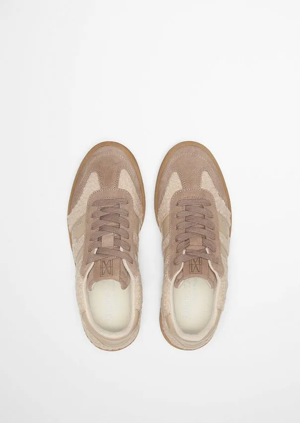 Кеды Court из натуральной кожи и искусственного меха Marc o'Polo - фото 4