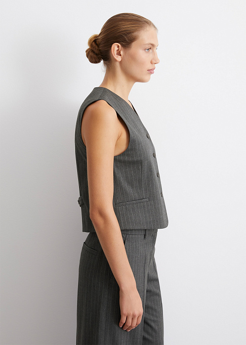 Жилет из смесовой шерсти