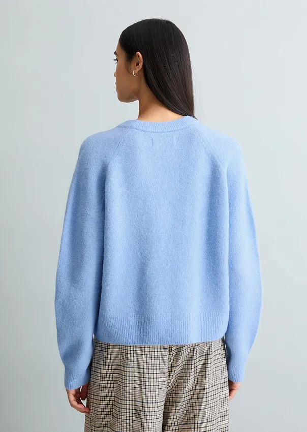 Свитер из смесовой шерсти