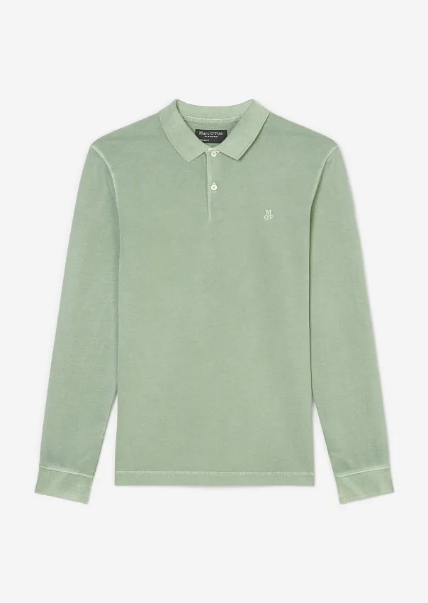 Поло с длинными рукавами Marc o'Polo - фото 6