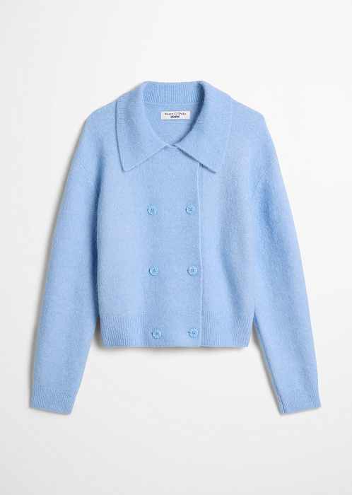 Кардиган из смесовой шерсти альпака