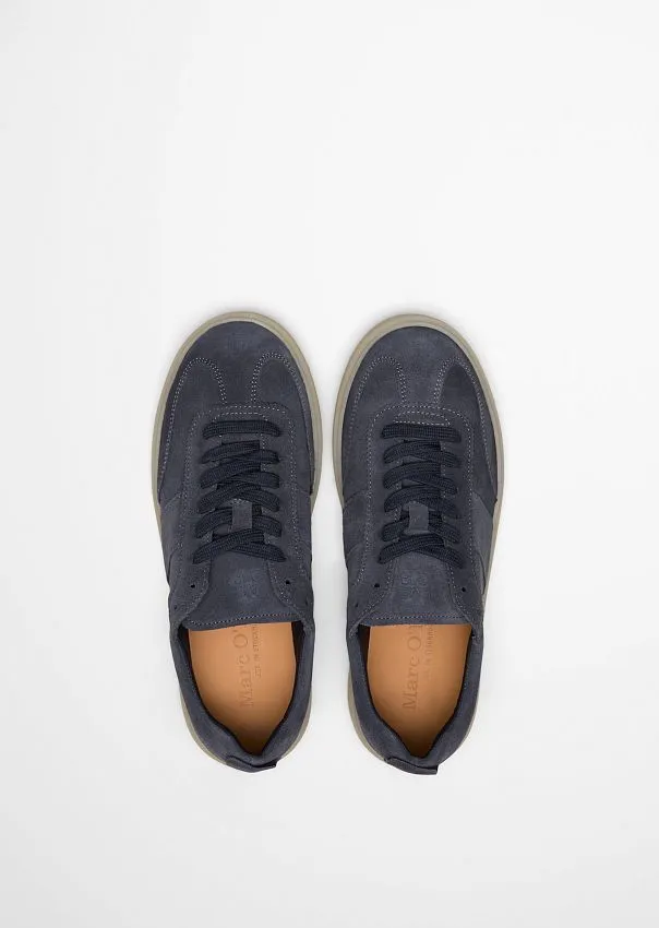 Кеды из натуральной замши