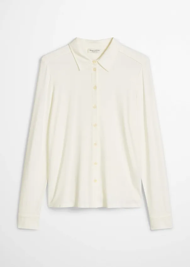 Рубашка из смесовой вискозы Marc o'Polo - фото 6