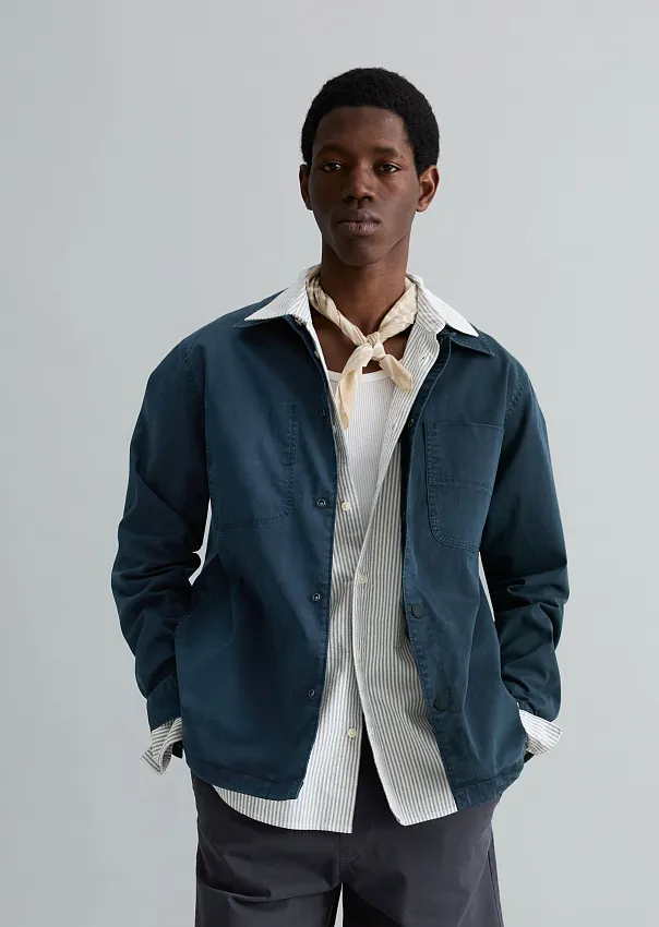 Рубашка верхняя из эластичного хлопка