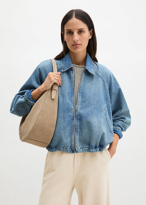 Куртка джинсовая из органического хлопка