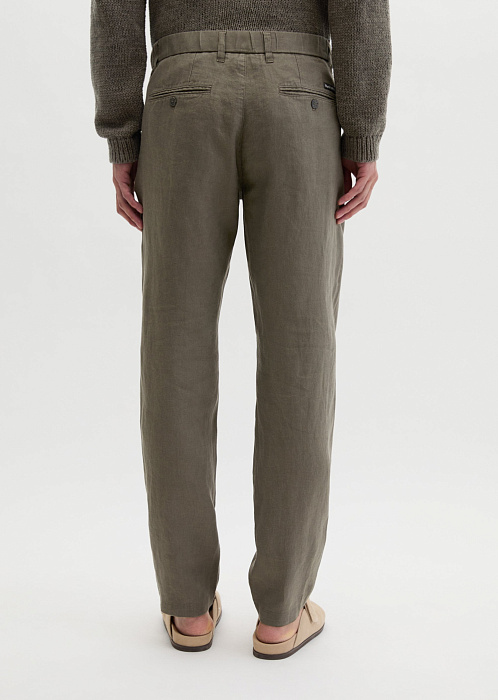 Чиносы изо льна