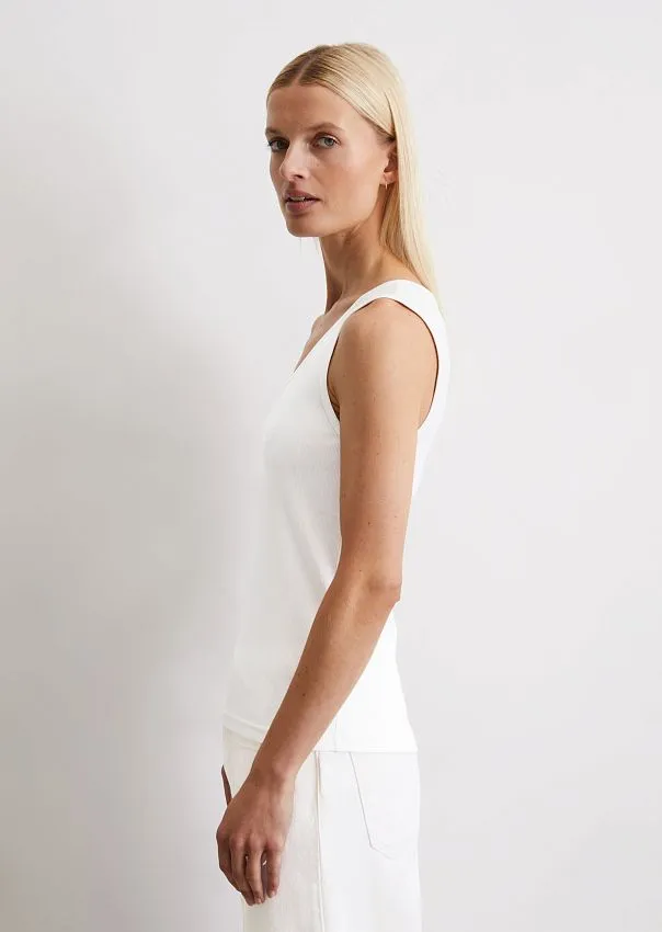 Топ из смесового хлопка Marc o'Polo - фото 5