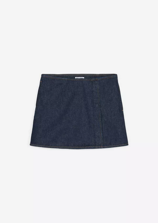 Джинсовая юбка из органического хлопка Marc o'Polo - фото 6