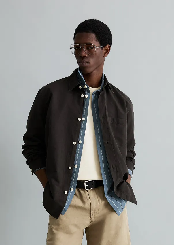 Рубашка изо льна и органического хлопка