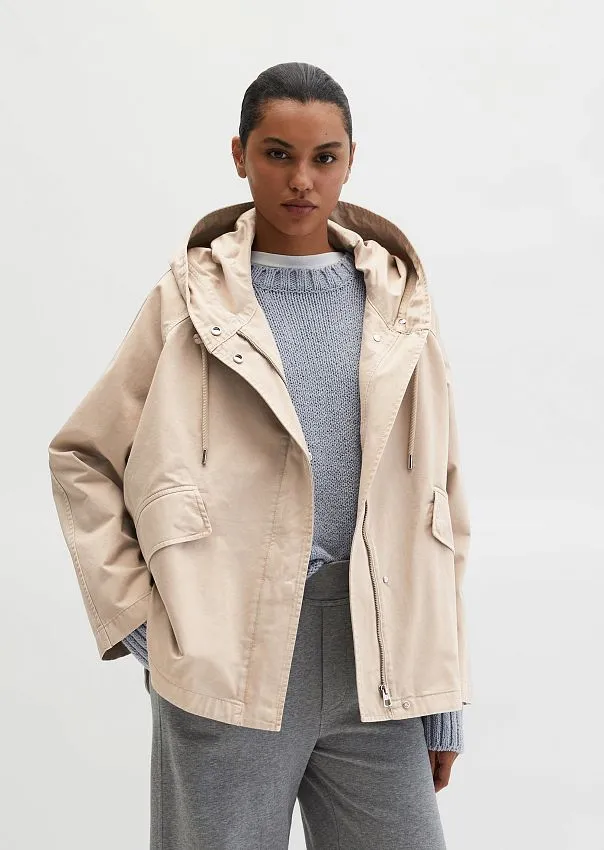 Куртка-кейп из хлопкового твила 
 Marc o'Polo - фото 3