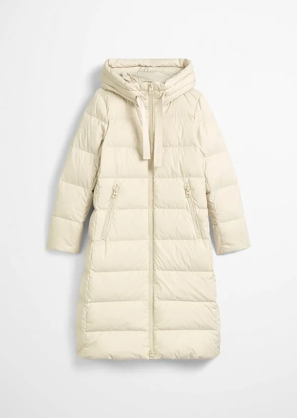 Пуховик с фиксированным капюшоном Marc o'Polo - фото 6