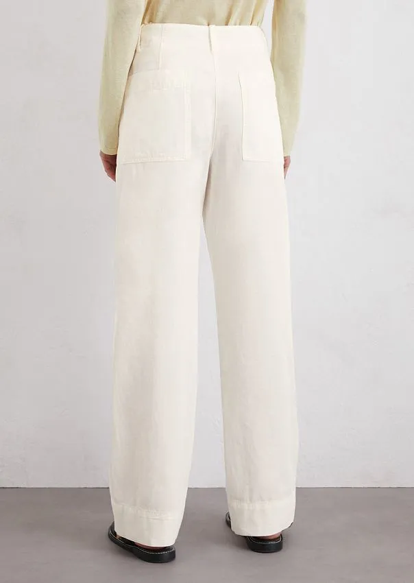 Брюки широкие LANDE из органического хлопка и льна Marc o'Polo - фото 2