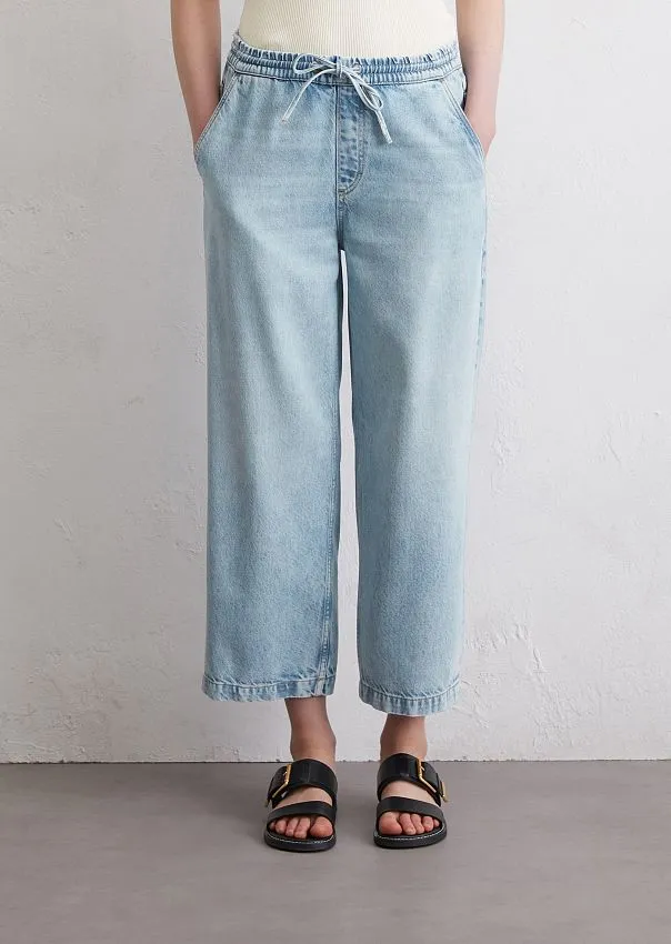 Широкие джинсы из лиоцелла и органического хлопка Marc o'Polo - фото 3
