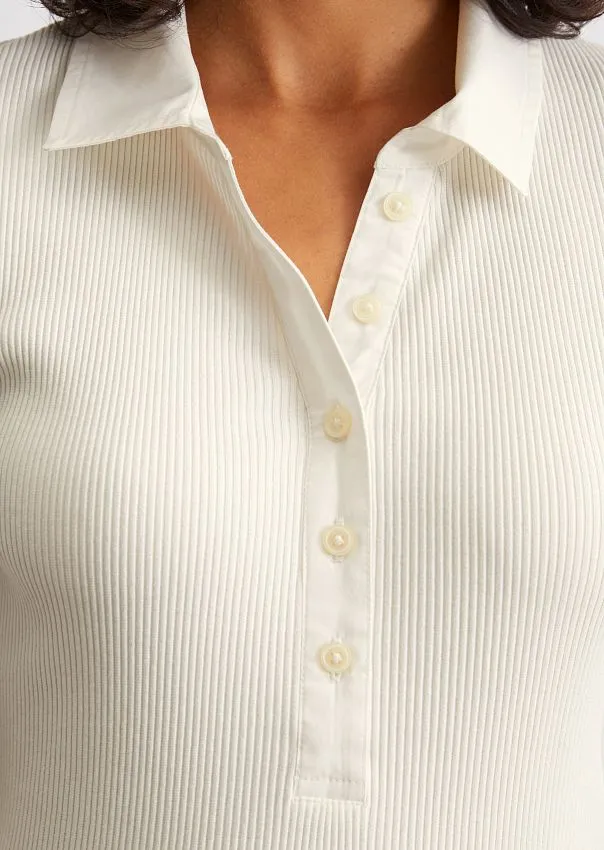 Поло из смесового хлопка Marc o'Polo - фото 4