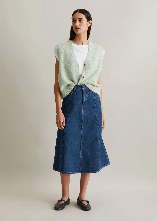 Жилет из органического хлопка и шерсти альпаки Marc o'Polo - фото 3