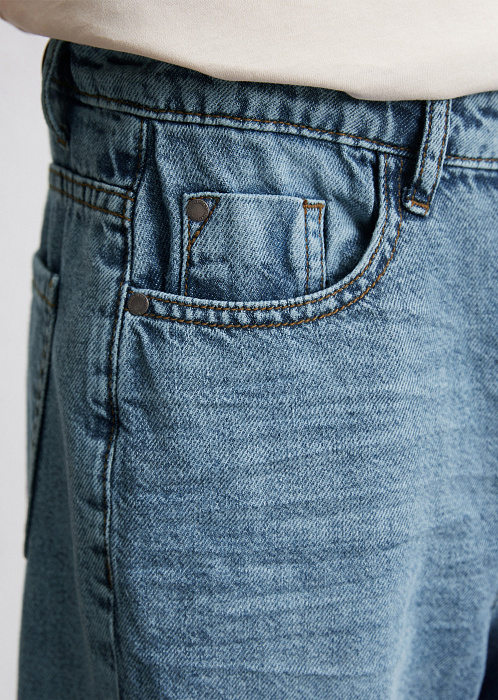 Шорты джинсовые из органического хлопка