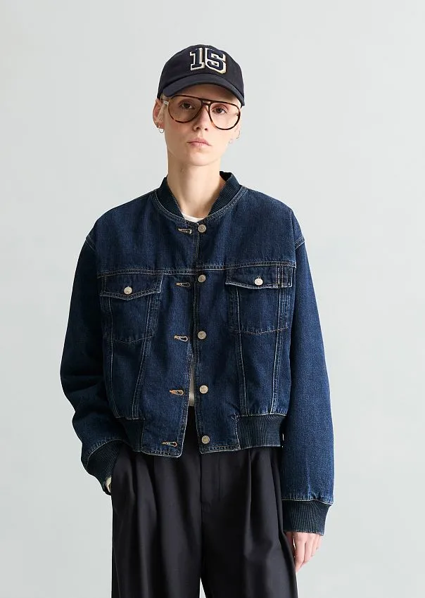 Куртка-бомбер джинсовая Marc o'Polo - фото 3