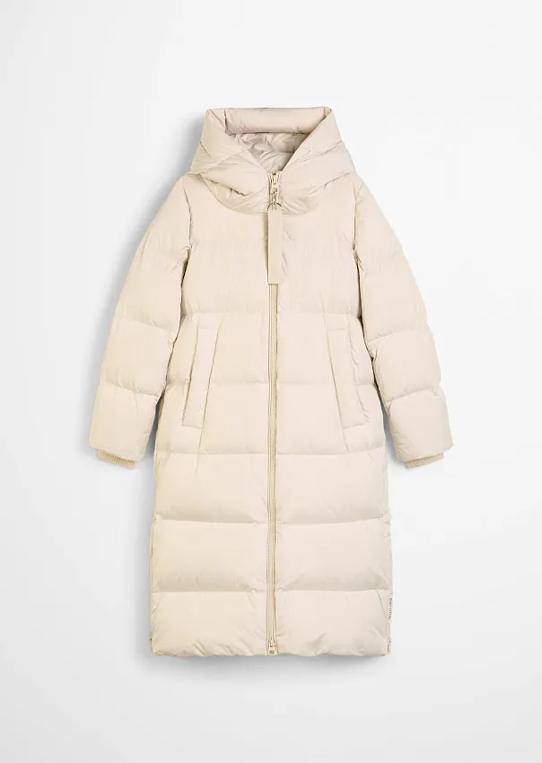 Пуховик с фиксированным капюшоном Marc o'Polo - фото 6