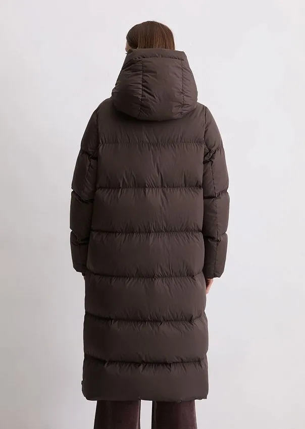 Пуховик с фиксированным капюшоном Marc o'Polo - фото 2