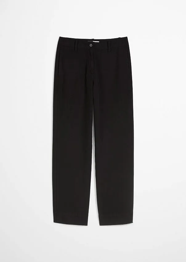 Брюки широкие LANDE из органического хлопка и льна Marc o'Polo - фото 6